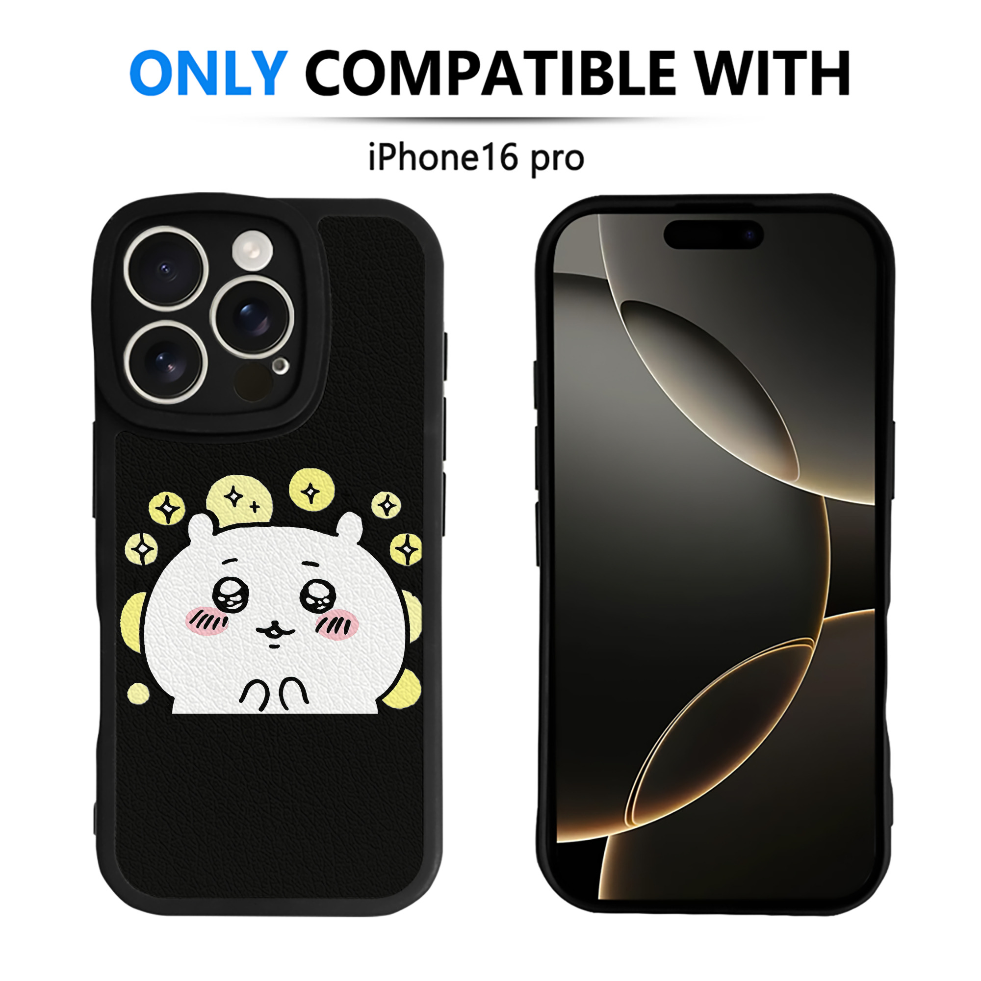 （画像用） ちいかわ ちいかわ Chii-kawa chiikawa 【iPhone 16シリーズ対応】シリコンスマホケース（レザー調） 材質：シリコン